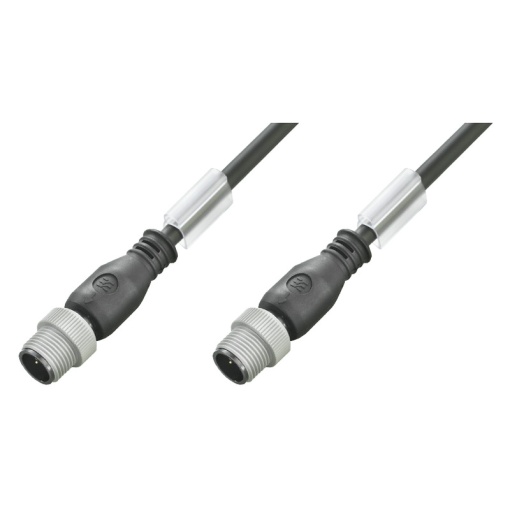 Sensor-actuator Cable, M12  M12, Number of poles 5, 3 m, LED No, Shielded No