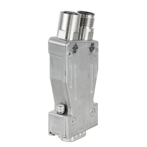 Sub-D connector, Outgoing elbow 180