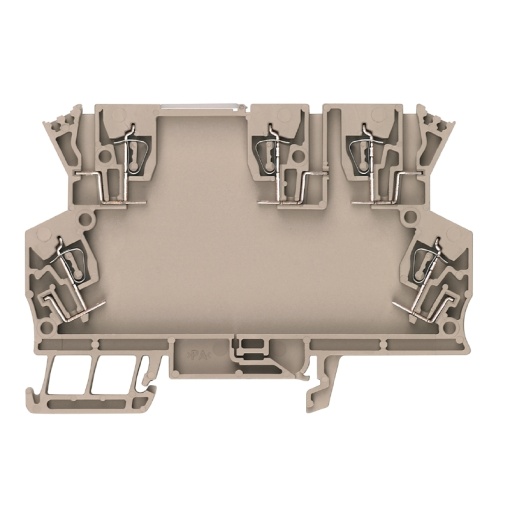 Basic element Electronic housing, IP20 in installed state, Plastic, grey-beige, Width 6 mm