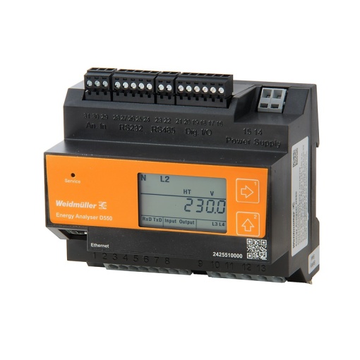 Measuring device electrical quantity, 480 V, Modbus RTU, Modbus-Gateway, Modbus TCPIP, Modbus RTU over Ethernet, SNMP, BACnet optional