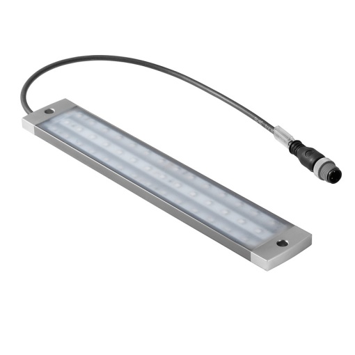 LED module, Blue, 24 V, 0.32 A, 5,8 W, 98 lm, IP67, Pre-assembled cable, Connection thread M12