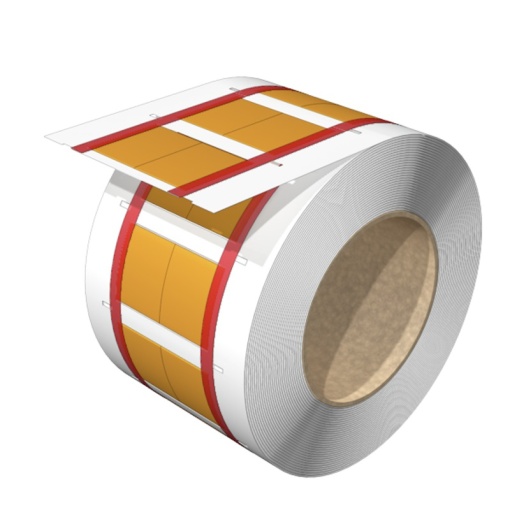 Cable coding system, yellow, Conductor O.D.9.5 - 19.1 mm, without, Polyolefine, -55...105 C