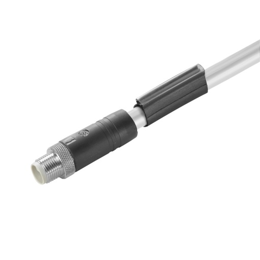Sensor-actuator Cable, M12, Number of poles 5, 1.5 m, pin, straight, LED No, Shielded No