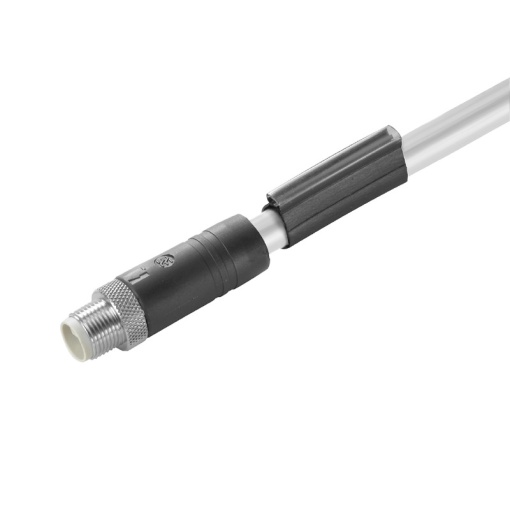 Sensor-actuator Cable, M12  M12, Number of poles 5, 1.5 m, pin, straight - socket, 90, LED No, Shielded No