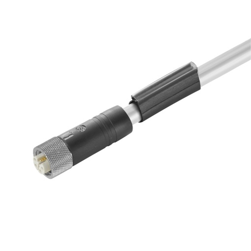 Sensor-actuator Cable, M12, Number of poles 5, 5 m, Female socket, straight, LED No, Shielded No