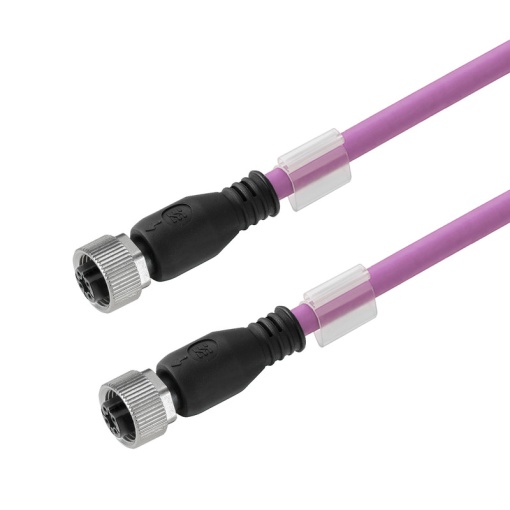 Sensor-actuator Cable, M12  M12, Number of poles 5, 0.3 m, Female socket, straight - Female socket, straight, LED No, Shielded Yes