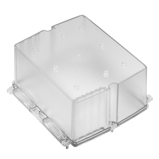 Plastic housing, FieldPower, 192 x 181 x 87 mm, Plastic, GRP, untreated, Transparent