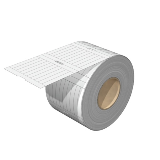 Cable coding system, white, without, Polyester, -40...150 C