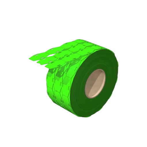 Cable coding system, green, Conductor O.D.7 -, without, Polyurethane, -40...90 C