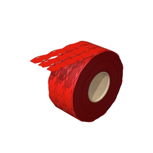 Cable coding system, red, Conductor O.D.7 -, without, Polyurethane, -40...90 C