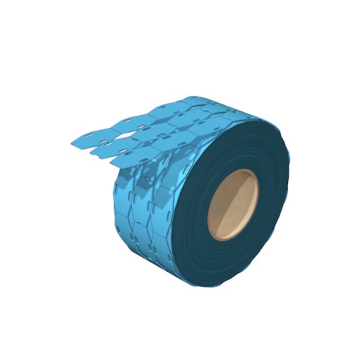 Cable coding system, blue, Conductor O.D.7 -, without, Polyurethane, -40...90 C