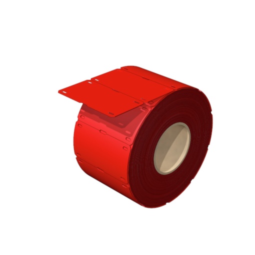 Cable coding system, red, Conductor O.D.7 -, without, Polyurethane, -40...90 C