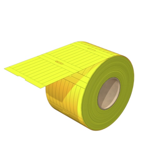 Cable coding system, yellow, without, Polyester, -40...150 C