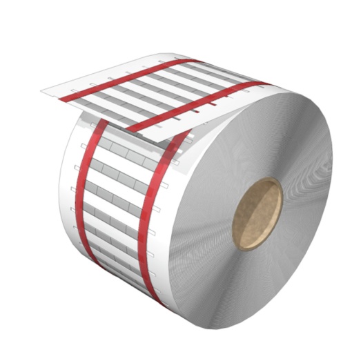 Cable coding system, white, Conductor O.D.1.2 - 2.4 mm, without, Polyolefine, -55...105 C
