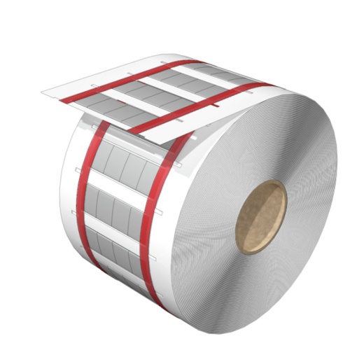 Cable coding system, white, Conductor O.D.4.8 - 9.5 mm, without, Polyolefine, -55...105 C