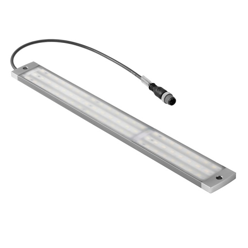 LED module, 2700K, Warm white, Input voltage 24 V DC  10%, 0.47 A, 11,9 W, 1246 lm, IP67, Pre-assembled cable, Connection thread M12