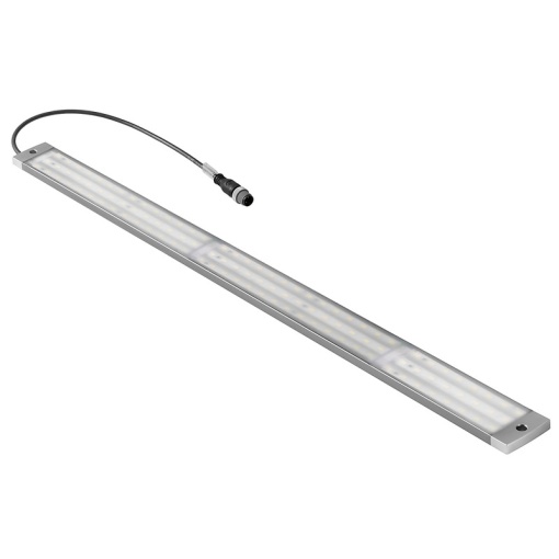 LED module, 2700K, Warm white, Input voltage 24 V DC  10%, 0.78 A, 19,8 W, 2077 lm, IP67, Pre-assembled cable, Connection thread M12