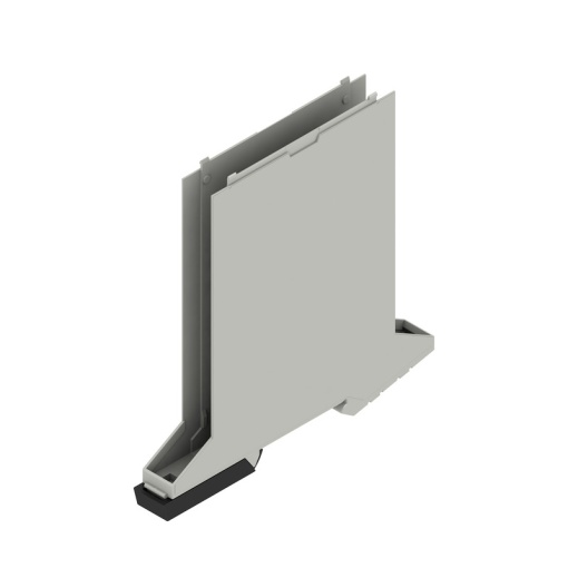 Base element Modular housing, Width 12.5 , IP20 in installed state, Plastic, Agate grey