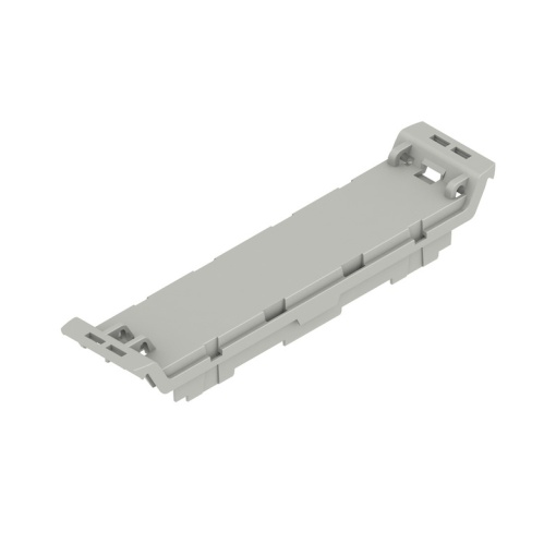 Front element Modular housing, Width 22.5 , IP20 in installed state, Plastic, Agate grey
