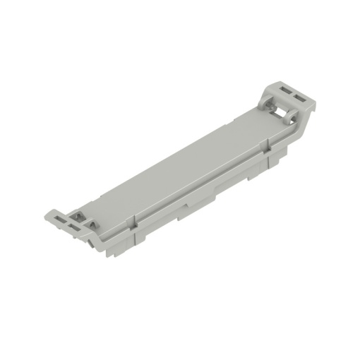 Front element Modular housing, Width 17.5 , IP20 in installed state, Plastic, Agate grey