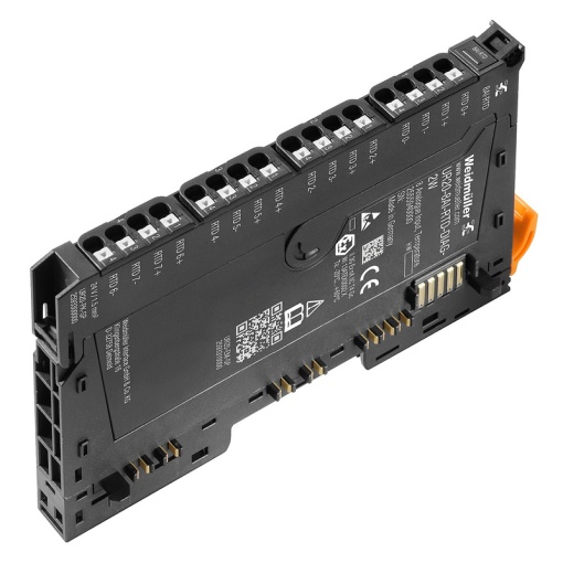 Analogue input module IO, Temperature module, PUSH IN, 24 V DC 20 % -15 %, via the system bus, -20 C...60 C