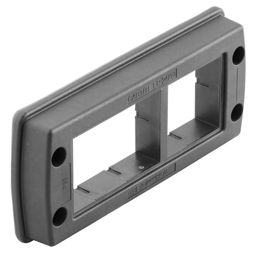 Sealing frame Cable entries system, Cabtite cable entry system, Polyamide, glass fibre-reinforced, Deep black, 153 x 70 x 19.6 mm, -40 C120 C, 