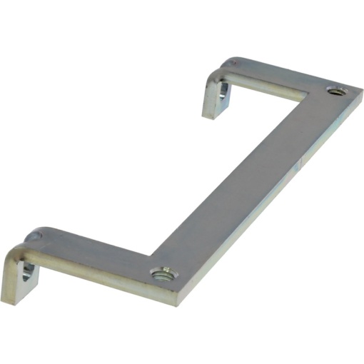 Cable fixing plate Cable entries system, Cabtite cable entry system, Steel, galvanized, silver, Height 35.23 mm, Width 113 mm, Depth 16 mm