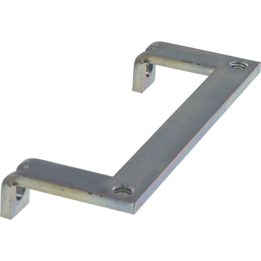 Cable fixing plate Cable entries system, Cabtite cable entry system, Steel, galvanized, silver, Height 35.23 mm, Width 93 mm, Depth 16 mm