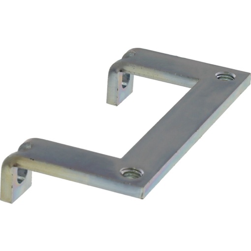 Cable fixing plate Cable entries system, Cabtite cable entry system, Steel, galvanized, silver, Height 35.23 mm, Width 68 mm, Depth 16 mm