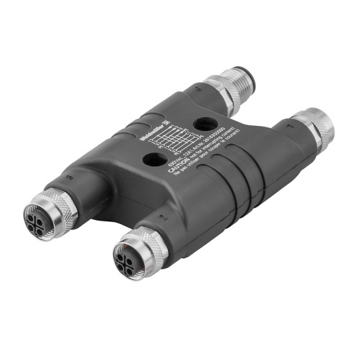 Sensor-actuator adaptor, Number of poles 5, Coding K-coded