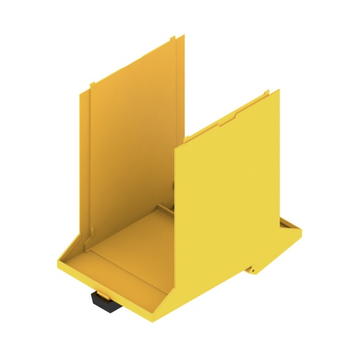 Base element Modular housing, Width 67.5 , IP20 in installed state, Plastic, Traffic yellow