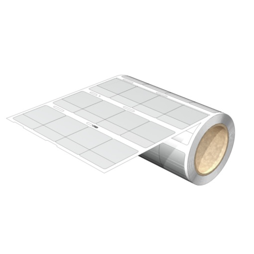 Cable coding system, white, Conductor O.D.3 - 7 mm, without, Vinyl film, -40...80 C