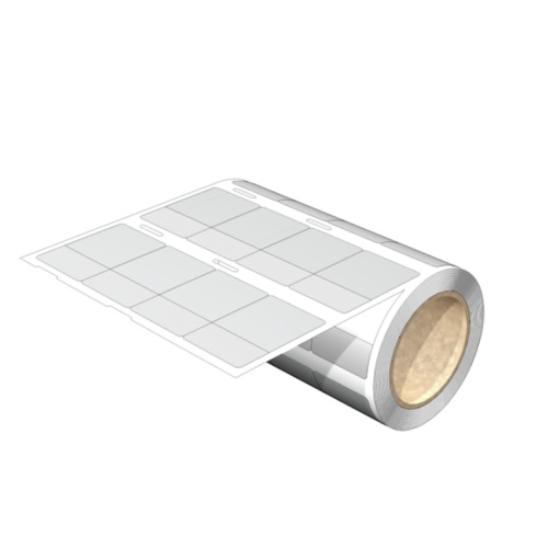 Cable coding system, white, Conductor O.D.4 - 8 mm, without, Vinyl film, -40...80 C