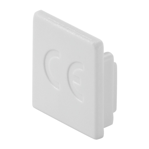 Terminal cover, grey, Height 20.2 mm, Width 8.2 mm, Depth 14.5 mm