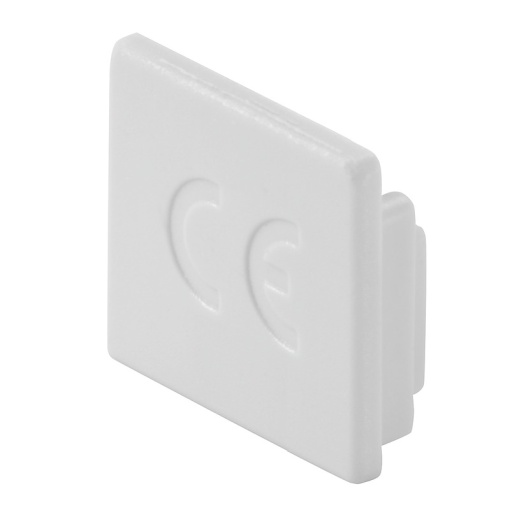 Terminal cover, grey, Height 20.2 mm, Width 8.2 mm, Depth 14.5 mm