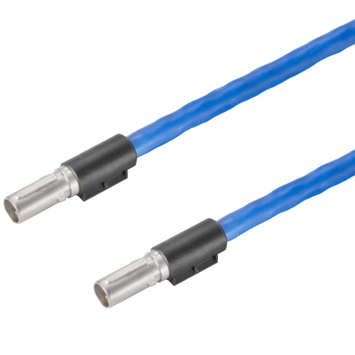 Data insert with cable industrial connectors, Cable length 0.5 m, Cat. 5e, 100 MBits