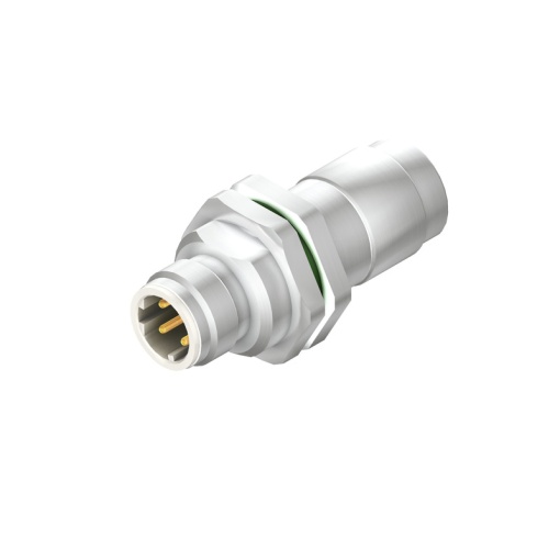 Sensor-actuator adaptor, Number of poles 5, Coding A-coded, M12, 50 V