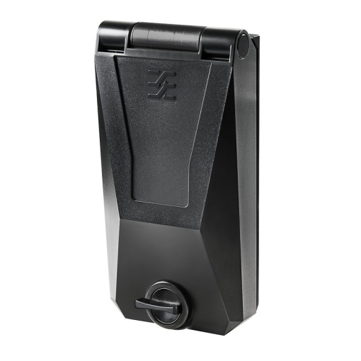 Component housing, Single frame, Metal cover, Control knob locking, NEMA 4X, Colour black similar to RAL 9005, IP65, in closed state