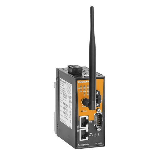Router, 2x RJ45 10100BASE-TX, 1x DB9 male for RS-232422485, -25 C...70 C