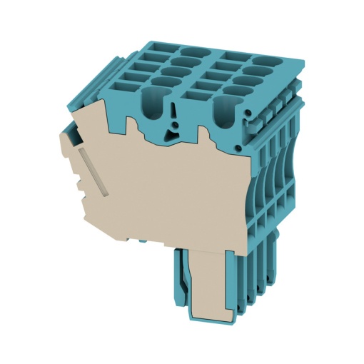 Plug terminal, Plug-in connection, 2.5 mm², 24 A, 500 V, Number of connections 10, Number of poles 5, Width 25 mm
