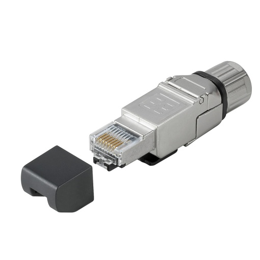 RJ45 connector, IP20, Connection 1 RJ45, Connection 2 PiercingEIATIA T568 AAWG 27...AWG 22