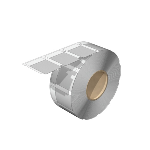Cable coding system, white, Conductor O.D.4.9 - 9.8 mm, without, Polyester film, -40...150 C