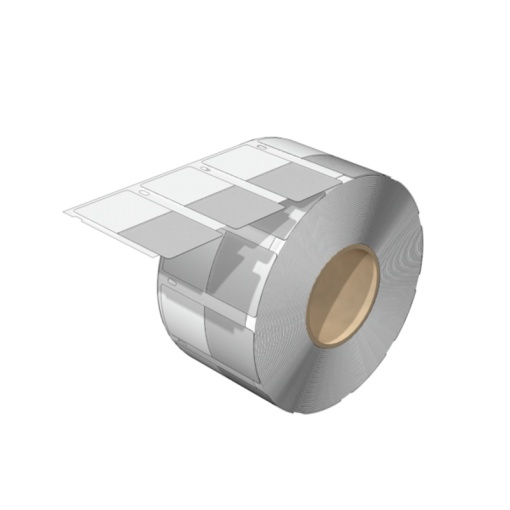 Cable coding system, white, Conductor O.D.4.5 - 9 mm, without, Polyester film, -40...150 C