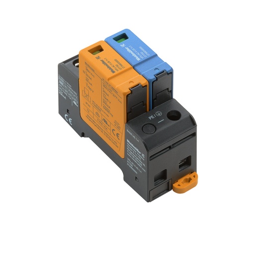 Surge voltage arrester  power supply systems, Surge protection, Type II, Low voltage network Single-phase, TN, TT, IT with N, IT without N, II, AC,