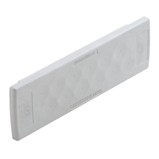 Cable feed-through plate cable entry system, Cabtite cable entry system, TPE, grey, 142 x 44 x 12 mm, Depth 12 mm, -40 C90 C, IP54