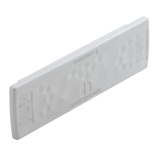 Cable feed-through plate cable entry system, Cabtite cable entry system, TPE, grey, 142 x 44 x 12 mm, Depth 12 mm, -40 C90 C, IP54