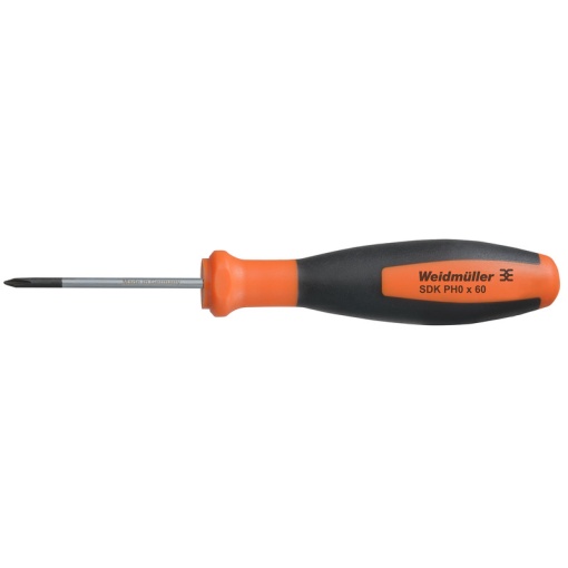 Crosshead screwdriver, Form Philips, Size 0, Blade length 60 mm