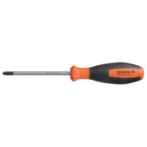 Crosshead screwdriver, Form Philips, Size 2, Blade length 100 mm