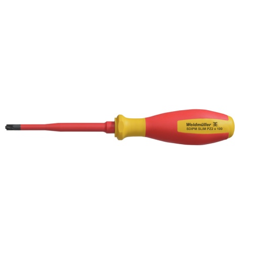 Crosshead screwdriver, Form Crosshead, round, Size 2, Blade length 100 mm