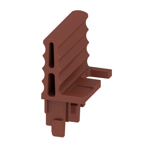 Locking lever terminal